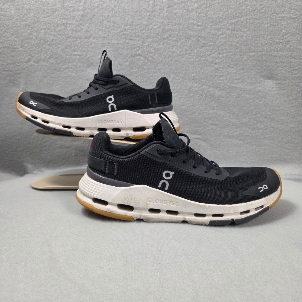 On Cloudgo Women Running Shoes Black White Gum 3WE30171430 US 7 EU 38